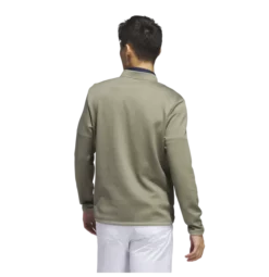 Adidas Microdot 1/4 Zip Pullover -Titleist Butik Adidas2520Microdot25201 42520Zipp3OLIVE2520STRATA HEMP548