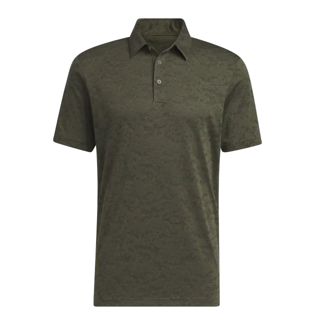 Adidas Textured Jacquard Polo Shirt 1 Adidas Textured Jacquard Polo Shirt