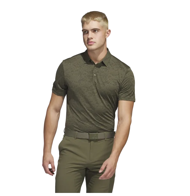 Adidas Textured Jacquard Polo Shirt 2 Adidas Textured Jacquard Polo Shirt - Billede 2