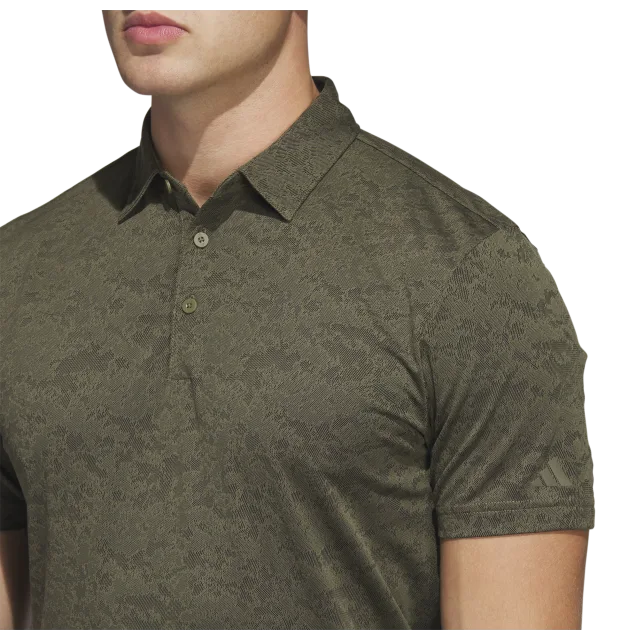 Adidas Textured Jacquard Polo Shirt 4 Adidas Textured Jacquard Polo Shirt - Billede 4