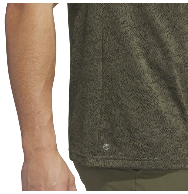 Adidas Textured Jacquard Polo Shirt 5 Adidas Textured Jacquard Polo Shirt - Billede 5