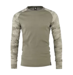 Bula Camo Merino Wool Crew