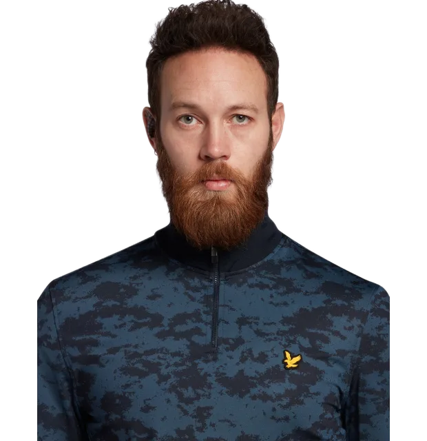 Lyle & Scott Seafoam 1/4 Zip Midlayer Lyle & Scott Seafoam 1/4 Zip Midlayer -Titleist Butik Lyle2020Scott20Seafoam201 420Zip20MidlayerDARK20NAVY LIGHT20NAVY357
