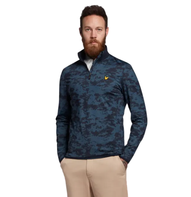 Lyle & Scott Seafoam 1/4 Zip Midlayer Lyle & Scott Seafoam 1/4 Zip Midlayer -Titleist Butik Lyle2020Scott20Seafoam201 420Zip20MidlayerDARK20NAVY LIGHT20NAVY44
