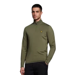 Lyle & Scott Golf Technical 1/4 Zip Midlayer -Titleist Butik Lyle20Scott20Golf20Technical201 420Zip20MidlayerCACTUS20GREEN852
