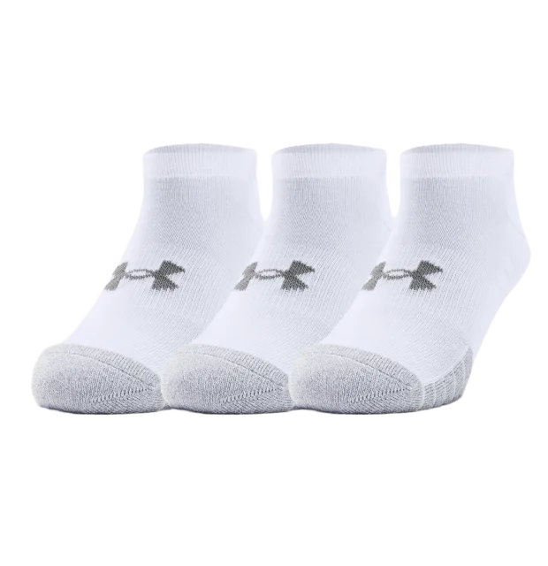 Under Armour HeatGear® No Show Socks 3-Pack Under Armour HeatGear® No Show Socks 3-Pack -Titleist Butik Under20Armour20HeatGearC2AE20No20Show20Socks203 PackWHITE WHITE STEEL290