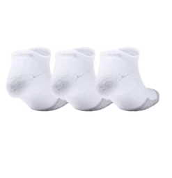 Under Armour HeatGear® No Show Socks 3-Pack 2 Under Armour HeatGear® No Show Socks 3-Pack -Titleist Butik Under20Armour20HeatGearC2AE20No20Show20Socks203 PackWHITE WHITE STEEL825