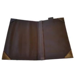 Scorekortholder Brun Læder