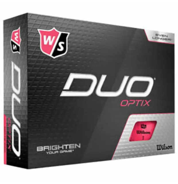 Wilson Duo Soft Coloured Wilson Duo Soft Coloured -Titleist Butik wilson duo soft farvet pink